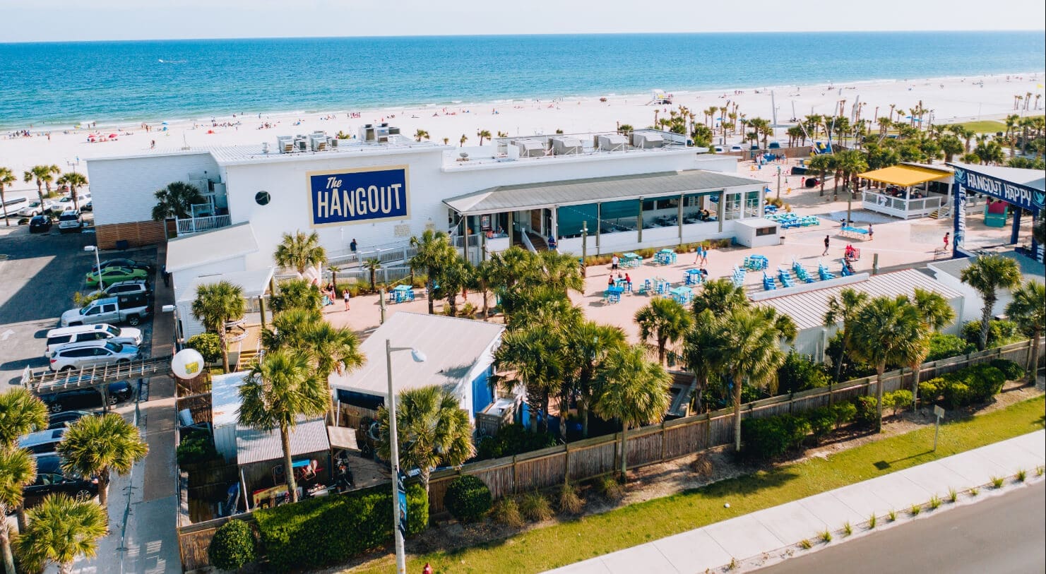 Outdoor party and entertainment